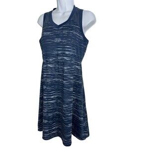 Title Nine Boss Workout Dress Pulse Blue Built In Bra Women Size Small S